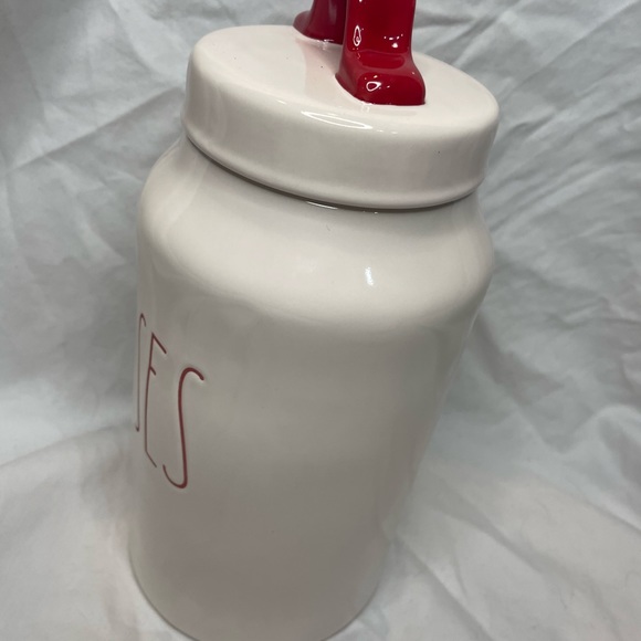 Rae Dunn Accents Rae Dunn Kisses Red Valentines Day Canister Poshmark
